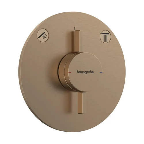hansgrohe DuoTurn S Mischer Unterputz für 2 Verbraucher Brushed Bronze
