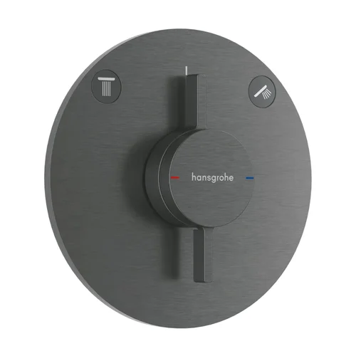 hansgrohe DuoTurn S Mischer Unterputz für 2 Verbraucher Brushed Black Chrome