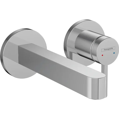 hansgrohe Finoris Einhebel-Waschtischmischer Unterputz für Wandmontage mit Auslauf 16,8 cm Chrom