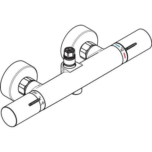 hansgrohe Pulsify S Thermostat für Showerpipe Pulsify S Chrom