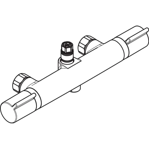 hansgrohe Versostat 2 Aufputz Thermostat Dusche für Showerpipe Chrom