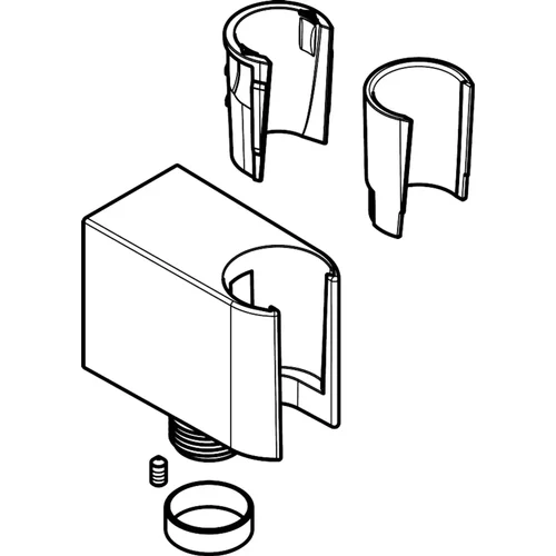 hansgrohe Brausehalter FixFit iBox Individual für flexible Duschlösungen Chrom