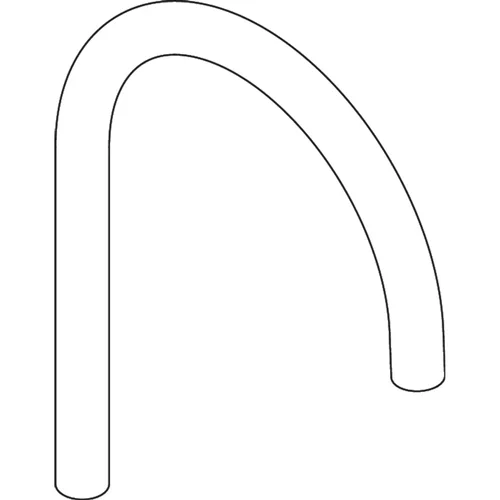 hansgrohe Talis M54 Auslauf komplett für Talis M54 Spültischmischer 210 Mattschwarz