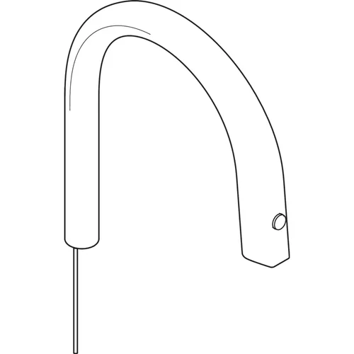 hansgrohe Auslaufbogen für Küchenmischer Edelstahl Optic