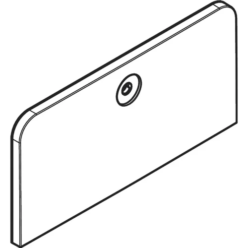 hansgrohe Taste softsquare oben für 3 Verbraucher Mattschwarz
