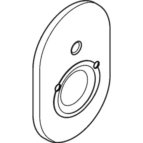 hansgrohe Unterputz Rosette für Wanne Chrom