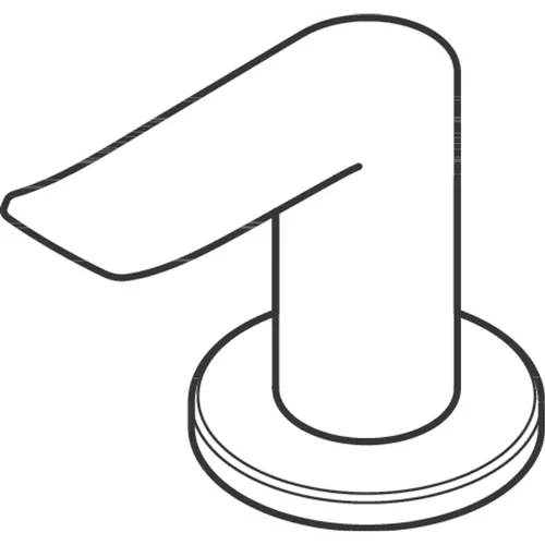 hansgrohe 3-Loch Waschtisch Bidetarmatur Kaltwasser Chrom