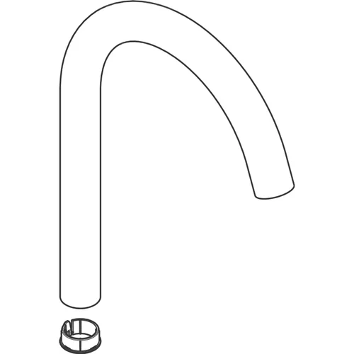 hansgrohe Talis S Auslauf für 2 Spültischmischer Chrom