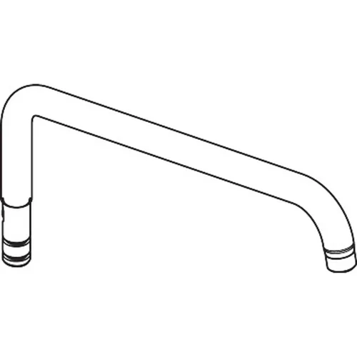 hansgrohe Brausearm 400 mm für Croma Showerpipes Chrom