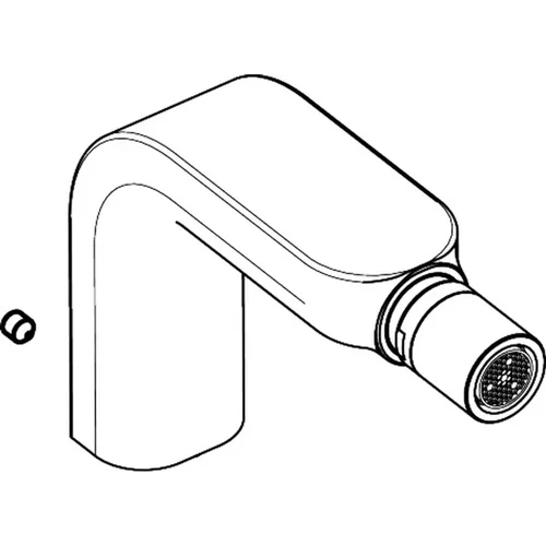 hansgrohe Metropol Bidetarmatur 3-Loch Edelmatt