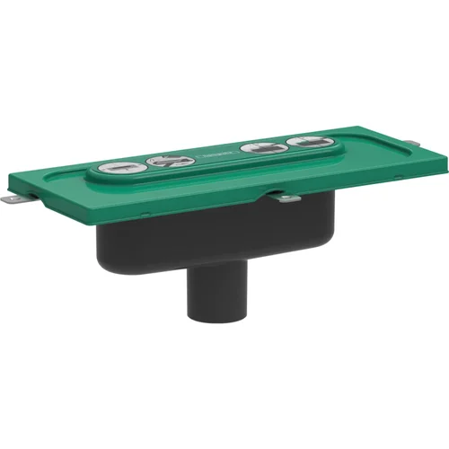 hansgrohe uBox universal Grundkörper Duschrinnen Ablaufgehäuse für vertikale Installation