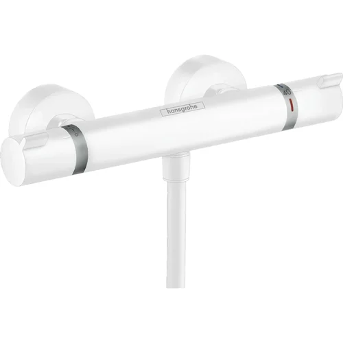 hansgrohe Ecostat Comfort Brausethermostat Aufputz Mattweiß