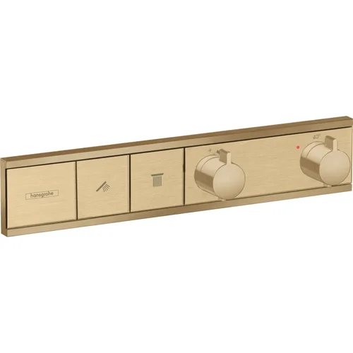 hansgrohe RainSelect Thermostat Unterputz für 2 Verbraucher Brushed Bronze