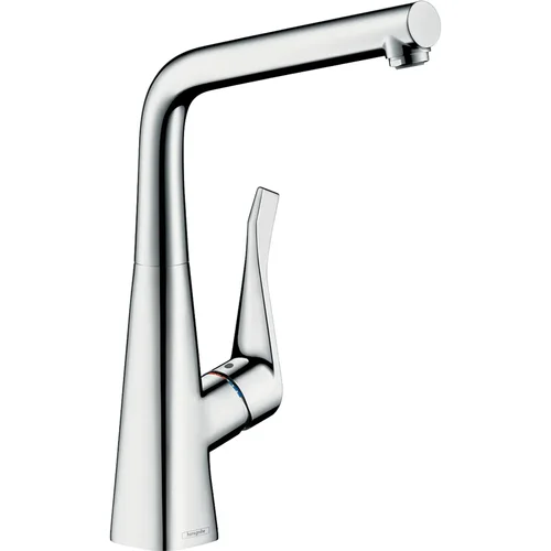 hansgrohe Metris M71 Einhebel-Küchenmischer 320, Vorfenstermontage, 1jet Chrom