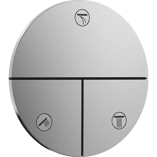 hansgrohe ShowerSelect Comfort S Ventil Unterputz für 3 Verbraucher Chrom