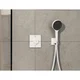 hansgrohe ShowerSelect Comfort E Thermostat Unterputz für 2 Verbraucher Mattweiß, Detailansicht