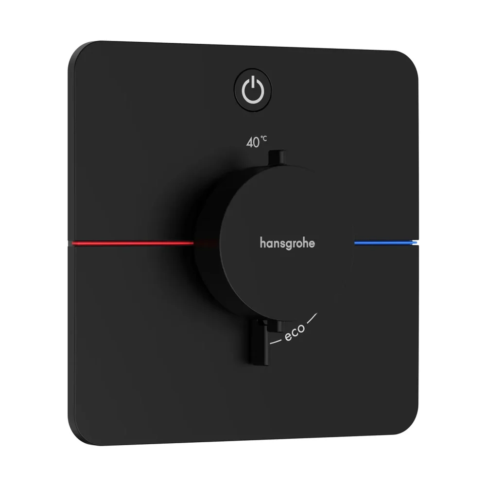 hansgrohe ShowerSelect Comfort Q Thermostat Unterputz für 1 Verbraucher Mattschwarz
