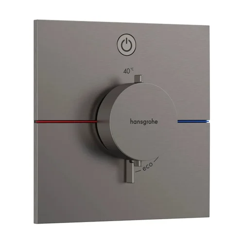 hansgrohe ShowerSelect Comfort E Thermostat Unterputz für 1 Verbraucher Brushed Black Chrome
