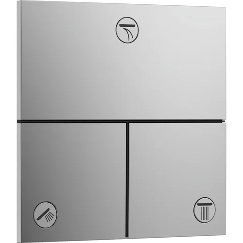 hansgrohe ShowerSelect Comfort E Ventil Unterputz für 3 Verbraucher Chrom