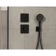 hansgrohe ShowerSelect Comfort Q Thermostat Unterputz für 1 Verbraucher und einen zusätzlichen Abgang Mattschwarz, Detailansicht