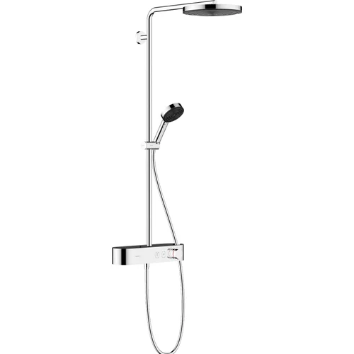 hansgrohe Pulsify S Showerpipe 260 1jet mit ShowerTablet Select 400 Chrom