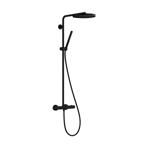 hansgrohe Pulsify S Puro Showerpipe 260 1jet EcoSmart mit Ecostat Fine Mattschwarz