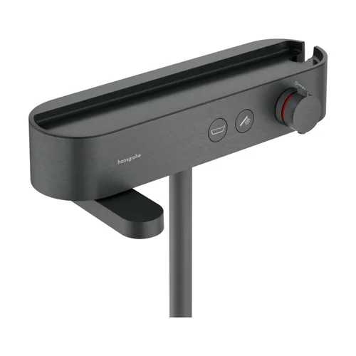 hansgrohe ShowerTablet Select Wannenthermostat 400 Aufputz Brushed Black Chrome