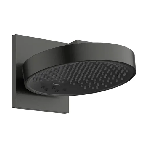 hansgrohe Rainfinity Kopfbrause 250 3jet mit Wandanschluss Brushed Black Chrome