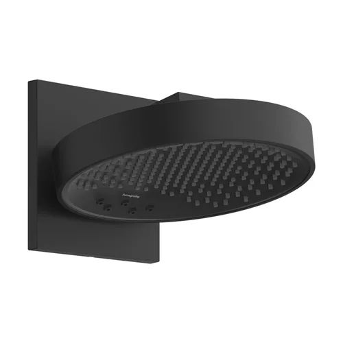 hansgrohe Rainfinity Kopfbrause 250 3jet EcoSmart mit Wandanschluss Mattschwarz