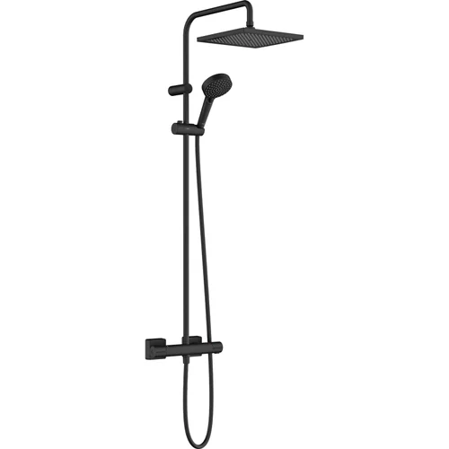 hansgrohe Vernis Shape Showerpipe 240 1jet mit Thermostat Mattschwarz