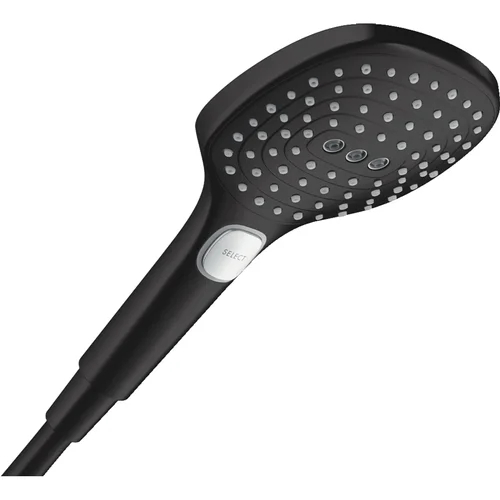 hansgrohe Raindance Select E Handbrause 120 3jet PowderRain EcoSmart Mattschwarz