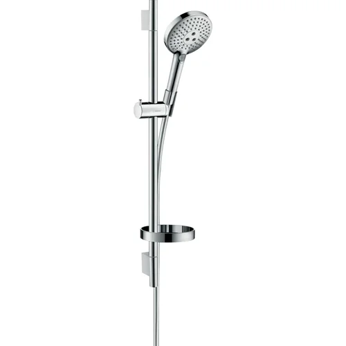 hansgrohe Raindance Select S Brauseset 120 3jet mit Brausestange 65 cm und Seifenschale Chrom