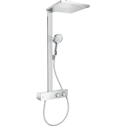 hansgrohe Raindance E Showerpipe 300 1jet mit ShowerTablet 350 Chrom