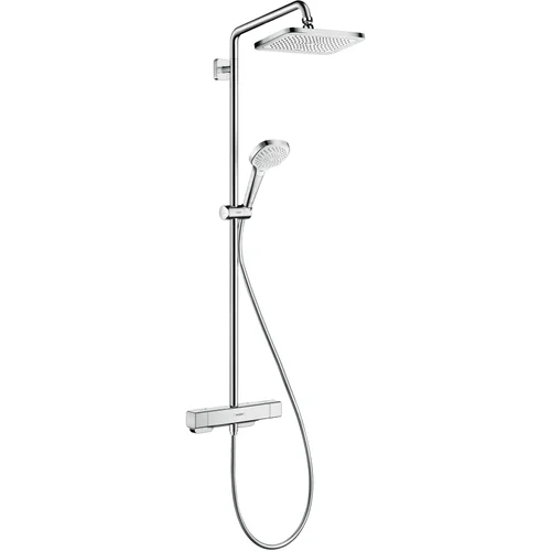 hansgrohe Croma E Showerpipe 280 1jet mit Thermostat Ecostat E Chrom