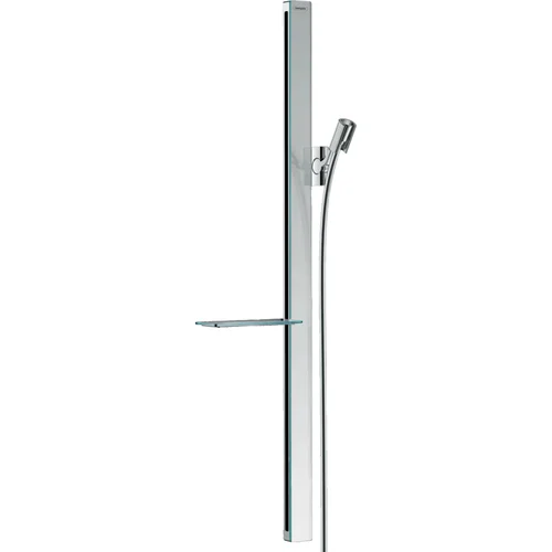 hansgrohe Unica Brausestange E 90 cm mit Isiflex Brauseschlauch 160 cm Chrom