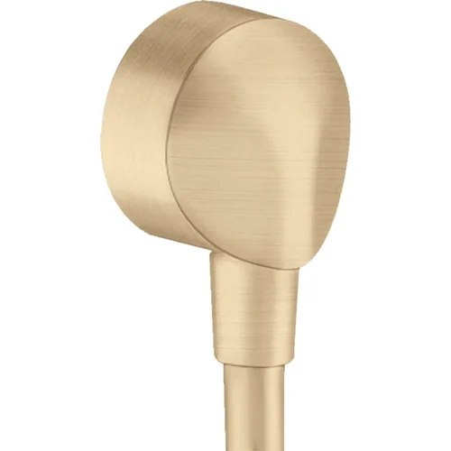 hansgrohe FixFit Wandanschluss E ohne Rückflussverhinderer Brushed Bronze