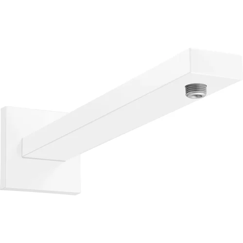 hansgrohe Brausearm E 39 cm mit rechteckigem Schaft Mattweiß