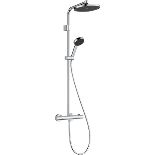 hansgrohe Activera S Showerpipe 240 1jet EcoSmart mit Ecostat Fine Varia Chrom