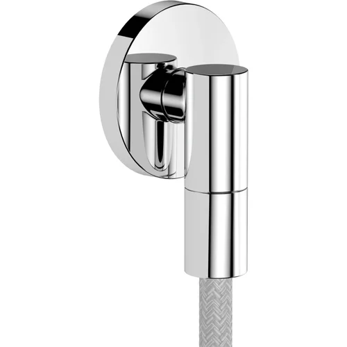 hansgrohe FixFit Fine S Wandanschluss mit Rückflussverhinderer Chrom