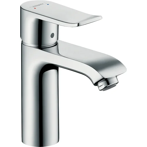 hansgrohe Metris Einhebel-Waschtischmischer 110 ohne Ablaufgarnitur Chrom