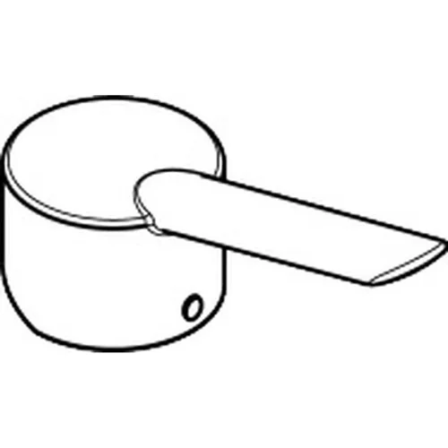 hansgrohe Griff Focus S Spültischmischer mit Beschriftung Chrom