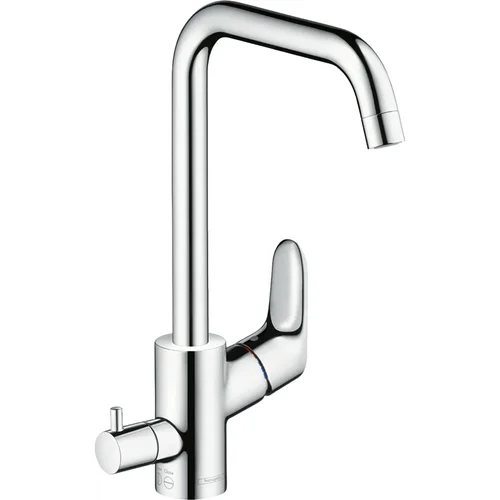 hansgrohe Focus M41 Einhebel-Küchenmischer 260, Geräteabsperrventil, 1jet Chrom