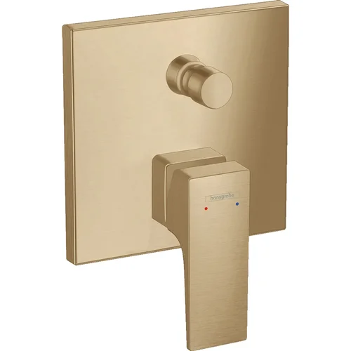 hansgrohe Metropol Einhebel-Wannenmischer Unterputz mit Hebelgriff für iBox universal Brushed Bronze