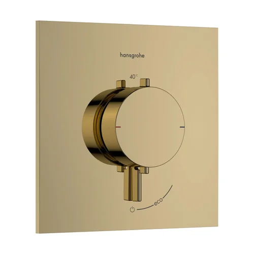 hansgrohe Ecostat Comfort E Thermostat Unterputz für 1 Verbraucher Polished Gold Optic