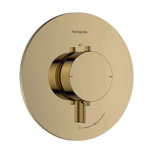 hansgrohe Ecostat Comfort S Thermostat Unterputz für 1 Verbraucher Polished Gold Optic