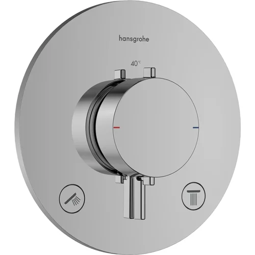 hansgrohe Ecostat Comfort S Thermostat Unterputz für 2 Verbraucher Chrom