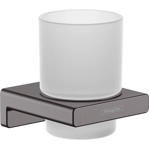 hansgrohe AddStoris Q Zahnputzbecher Brushed Black Chrome
