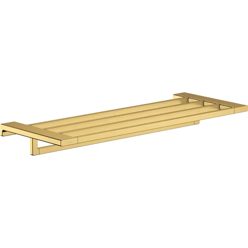 hansgrohe AddStoris Q Handtuchablage mit Handtuchhalter Polished Gold Optic
