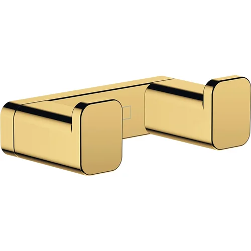 hansgrohe AddStoris Q Handtuchhaken doppelt Polished Gold Optic