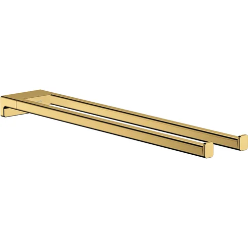 hansgrohe AddStoris Q Handtuchhalter zweiarmig Polished Gold Optic